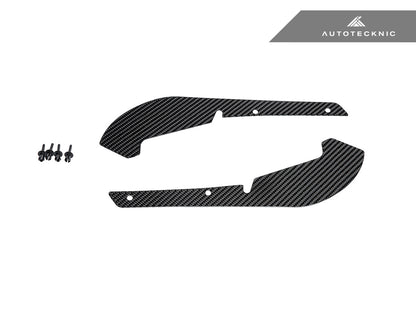 AutoTecknic Carbon Fiber Front Splash Guards - BMW F80 M3 | F82/ F83 M4