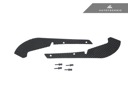 AutoTecknic Carbon Fiber Front Splash Guards - BMW F80 M3 | F82/ F83 M4