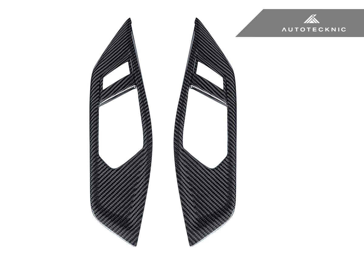 AutoTecknic Dry Carbon Window Switch Panel Trim Set - BMW G22 4-Series