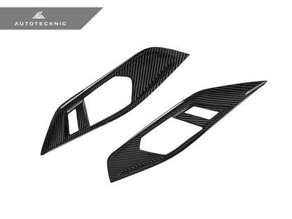AutoTecknic Dry Carbon Interior Door Handle Trim Set - BMW G82/ G83 M4