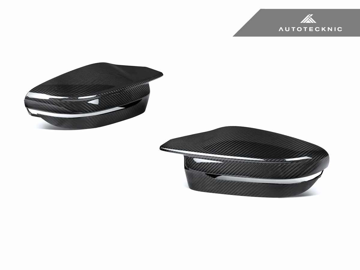 AutoTecknic Dry Carbon Fiber Mirror Covers - BMW G20 M340I LCI | G22 M440I LCI