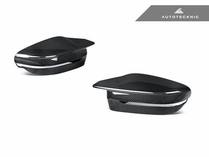 AutoTecknic Dry Carbon Fiber Mirror Covers - BMW G20 M340I LCI | G22 M440I LCI