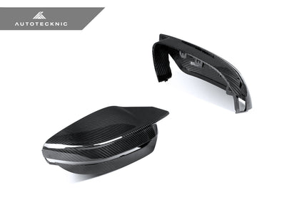 AutoTecknic Dry Carbon Fiber Mirror Covers - BMW G80 M3 | G82/ G83 M4