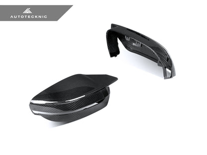 AutoTecknic Dry Carbon Fiber Mirror Covers - BMW G20 M340I LCI | G22 M440I LCI