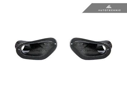 AutoTecknic Dry Carbon Brake Cooling Ducts - BMW F87 M2 Competition | M2 CS