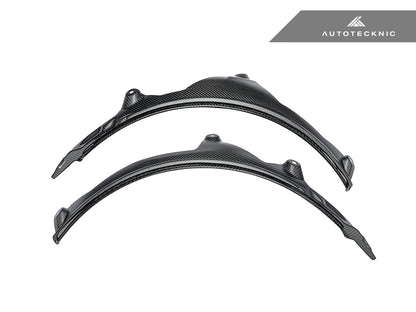 AutoTecknic Carbon Fiber Rear Wheel Arch Extension Set - BMW F93 M8 Gran Coupe