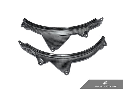 AutoTecknic Carbon Fiber Rear Wheel Arch Extension Set - BMW F93 M8 Gran Coupe