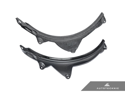 AutoTecknic Carbon Fiber Rear Wheel Arch Extension Set - BMW F93 M8 Gran Coupe