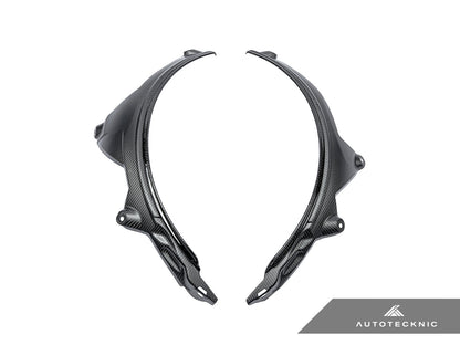 AutoTecknic Carbon Fiber Rear Wheel Arch Extension Set - BMW F93 M8 Gran Coupe