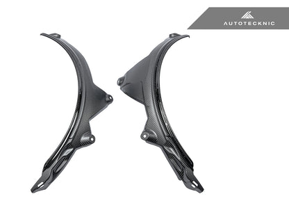 AutoTecknic Carbon Fiber Rear Wheel Arch Extension Set - BMW F93 M8 Gran Coupe