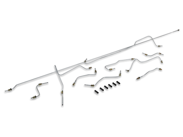 Porsche 911/912 Complete DirectFit Early Brake Hard Line Kit (1969-73)