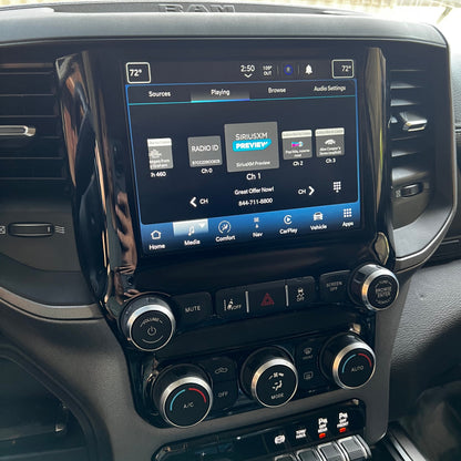 2019-2024 RAM DT 1500 UBL Uconnect 5 Upgrade kit with 8.4-inch Touchscreen including Wireless Apple CarPlay / Android Auto