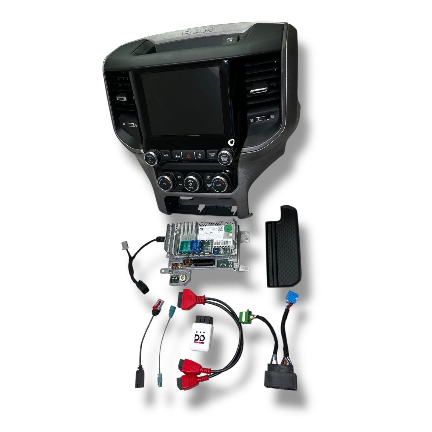 2019-2024 RAM DT 1500 UBL Uconnect 5 Upgrade kit with 8.4-inch Touchscreen including Wireless Apple CarPlay / Android Auto