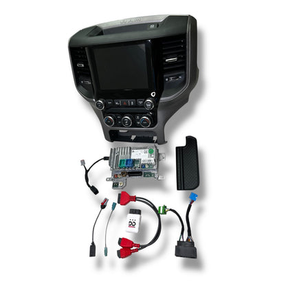 2019-2024 RAM DT 1500 UBL Uconnect 5 Upgrade kit with 8.4-inch Touchscreen including Wireless Apple CarPlay / Android Auto