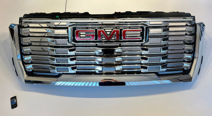 2024-2026 GMC Sierra 2500/3500 Denali & Denali Ultimate “Ghost” LED Grille Light Bar –, IP67