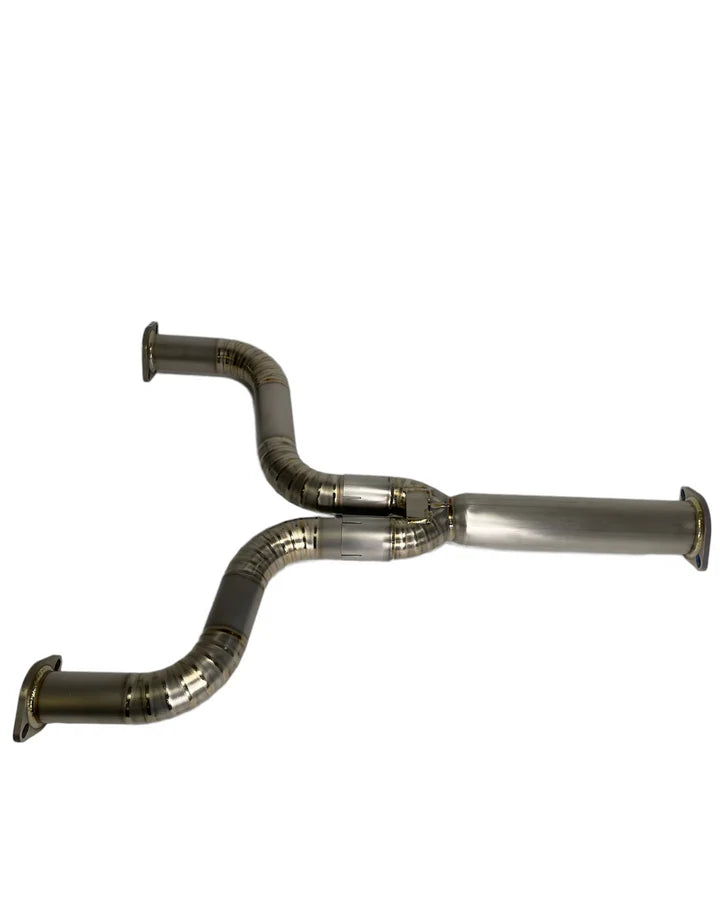PLM Power Driven Titanium Mid Y-Pipe – 2003–2009 Nissan 350Z / 2009–2011 Nissan 370Z / Infiniti G35 & G37
