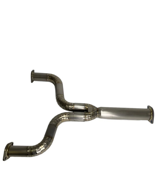 PLM Power Driven Titanium Mid Y-Pipe – 2003–2009 Nissan 350Z / 2009–2011 Nissan 370Z / Infiniti G35 & G37