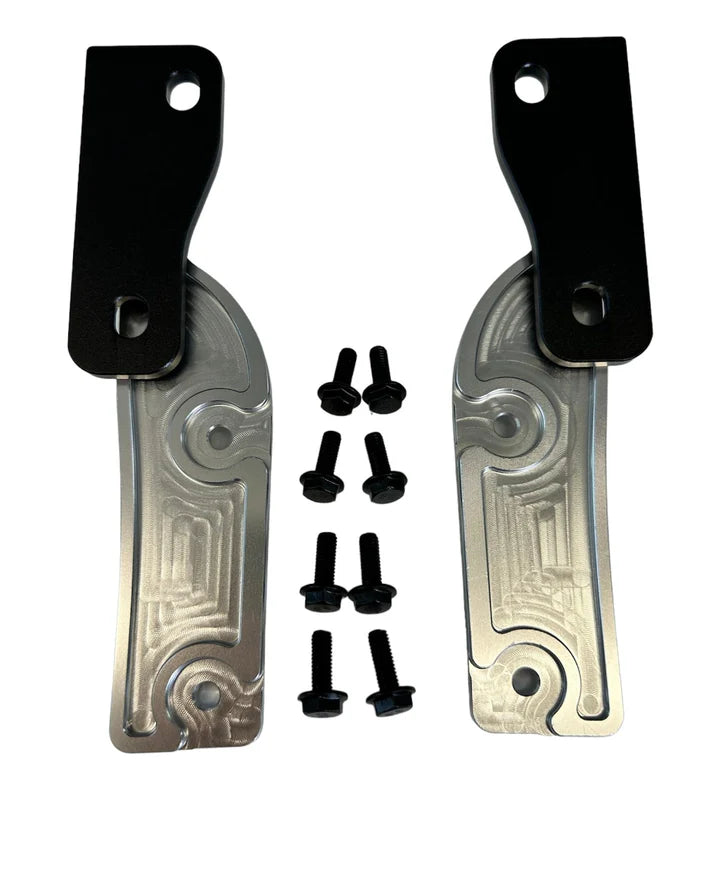 Precision Works Quick Release Hood Hinges – 1988–1991 Honda CRX / 1988–1991 Honda Civic EF