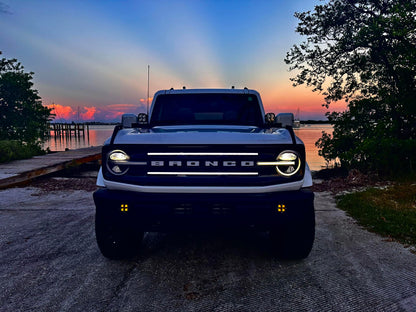 Ford Bronco Outer Banks LED Grill Lights | 2021-2023 Models