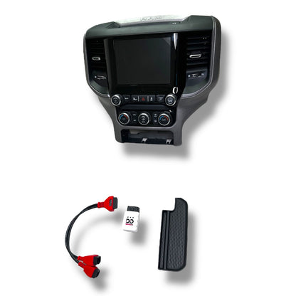 2019-2024 RAM Heavy Duty 2500/3500 UBL Uconnect 5 Upgrade kit with 8.4-inch Touchscreen including Wireless Apple CarPlay / Android Auto