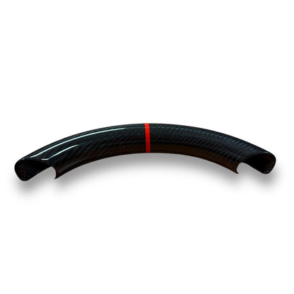 Tesla Model 3 & Y Carbon Fiber Steering Wheel Top Cap | Palenon Performance