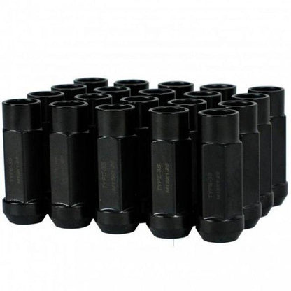 Godspeed New Type 3-X 55mm Steel Open End Lug Nuts 20 pcs. Set M12 X 1.25