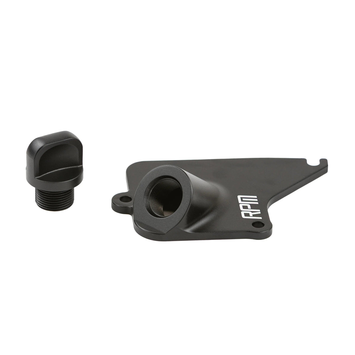 RPM Polaris RZR Pro R Oil Filler Adapter Plate / Turbo Return