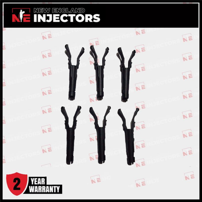 6 Chevy Vortec Spider Injector Poppet Clips for 4.3l & 5.7l Vortec SCPI CPI
