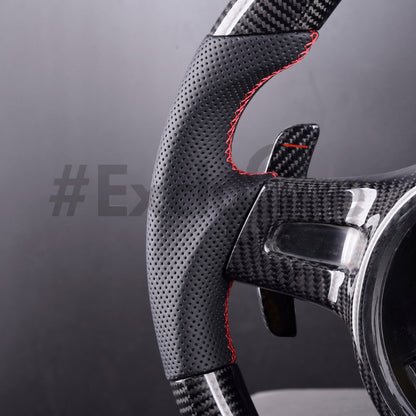 2009 - 2016 Porsche 911, GT3, Boxster, Cayman, Cayenne, & Panamera s |  Custom Steering Wheel by Exclusive Steeringfor