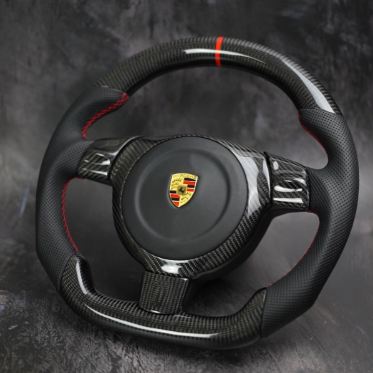 2004-2008 Porsche 911 / Boxster / Cayman  |   Custom Steering Wheel by Exclusive Steering