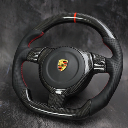 2004-2008 Porsche 911 / Boxster / Cayman  |   Custom Steering Wheel by Exclusive Steering