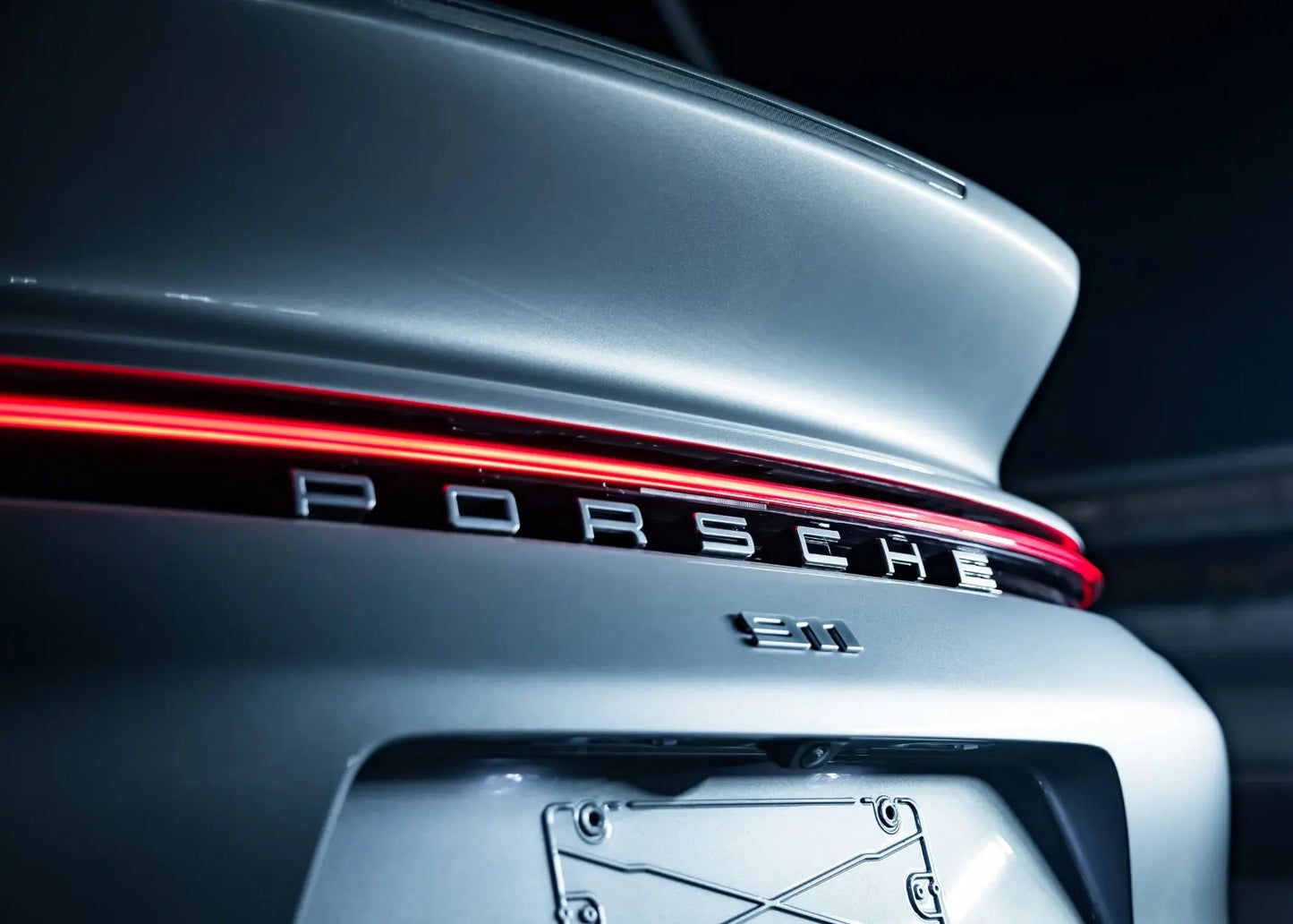 Porsche 992 Carrera Dry Carbon Ducktail Spoiler Classic Conversion Kit - Yonristic Performance