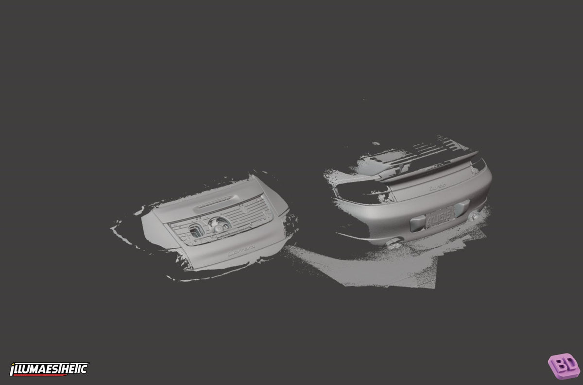 Porsche 911 (996) 3D Scan (Facelift, 2002-2004)