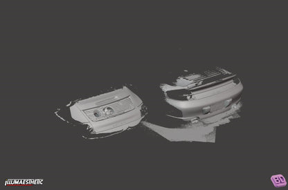 Porsche 911 (996) 3D Scan (Facelift, 2002-2004)