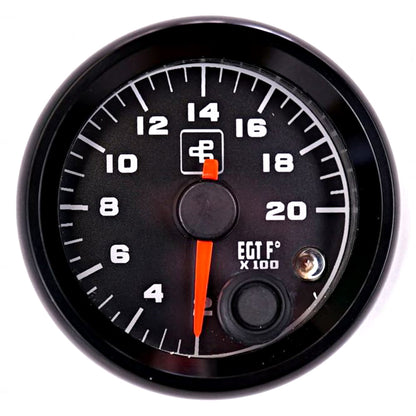 Power Driven 2000° Pyrometer/EGT Gauge (Black or White)