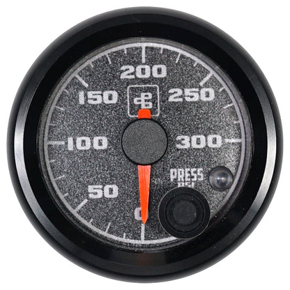 Power Driven 300 psi Universal Pressure Gauge (Black or White)