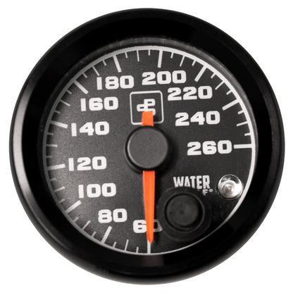 Power Driven Water Temperature Gauge (Black or White)
