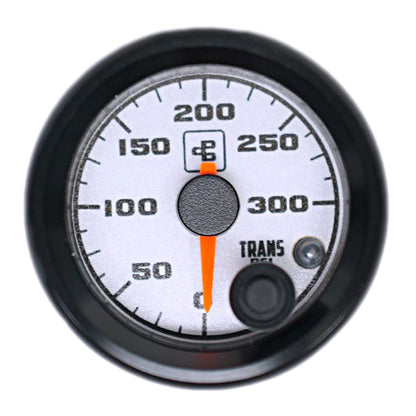 Power Driven 300 psi Transmission Line Pressure Gauge (Black or White)
