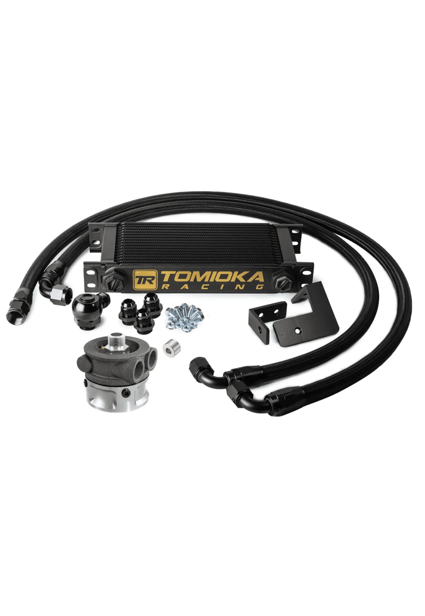 TR Oil Cooler Kit for 2022+ Subaru WRX FA24F VB with Thermostat 180°F (TR-ES2046)
