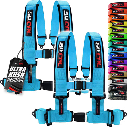 Pro Series 4 point Harness with push button release 2" & 3" available