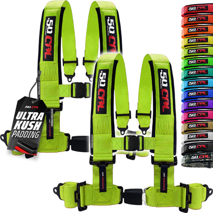 Pro Series 4 point Harness with push button release 2" & 3" available