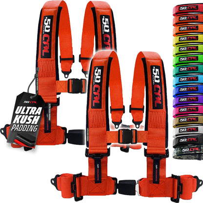 Pro Series 4 point Harness with push button release 2" & 3" available