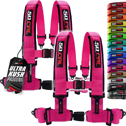 Pro Series 4 point Harness with push button release 2" & 3" available