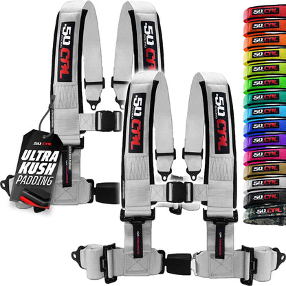 Pro Series 4 point Harness with push button release 2" & 3" available