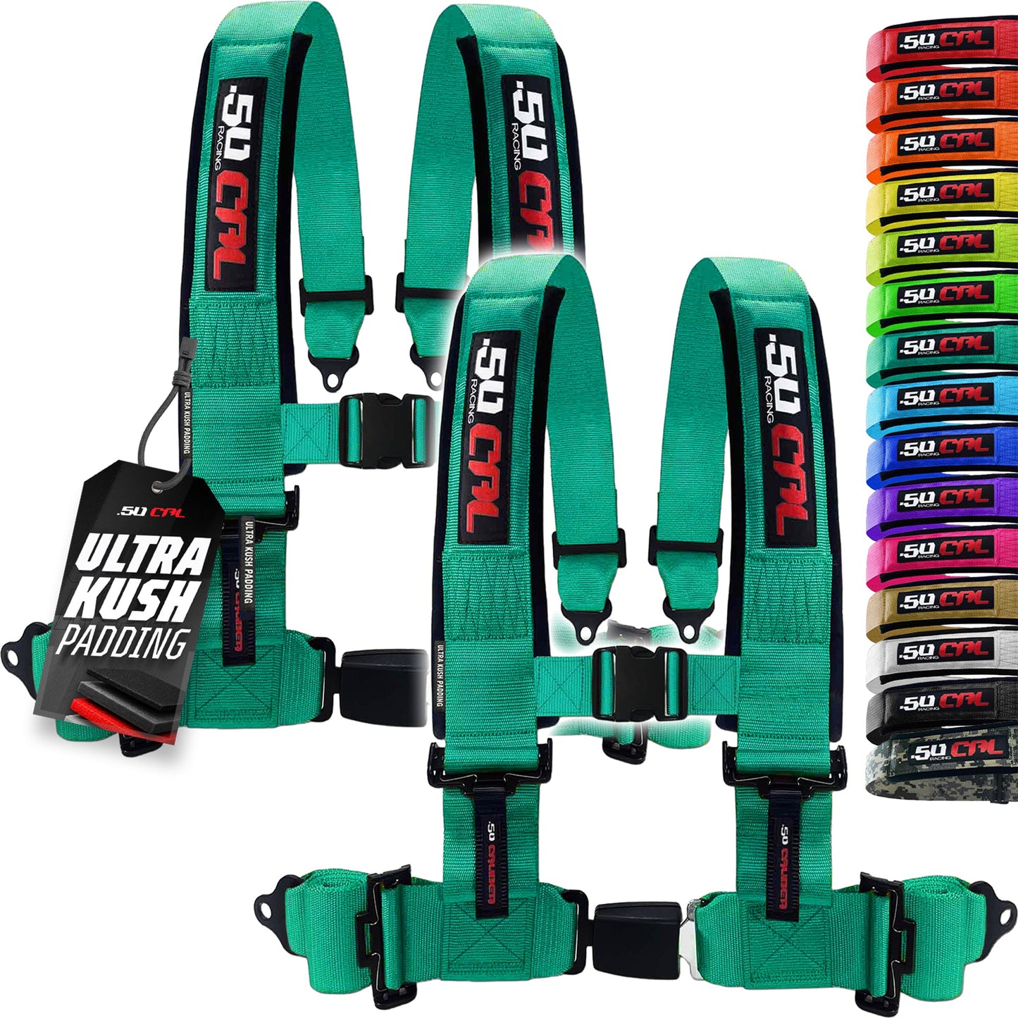 Pro Series 4 point Harness with push button release 2" & 3" available