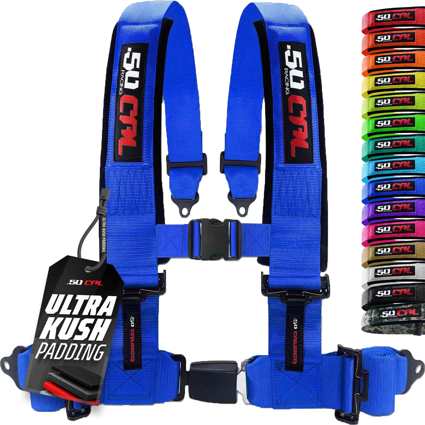 Pro Series 4 point Harness with push button release 2" & 3" available