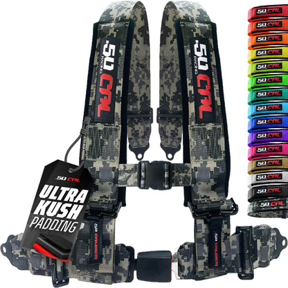 Pro Series 4 point Harness with push button release 2" & 3" available