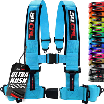 Pro Series 4 point Harness with push button release 2" & 3" available