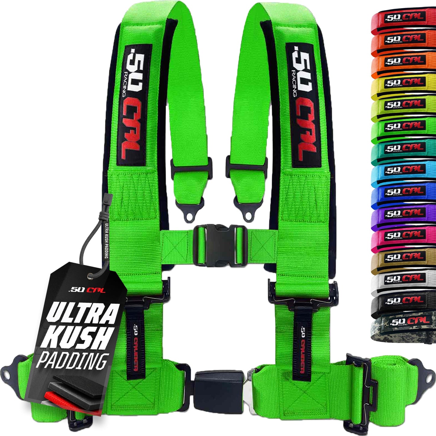 Pro Series 4 point Harness with push button release 2" & 3" available