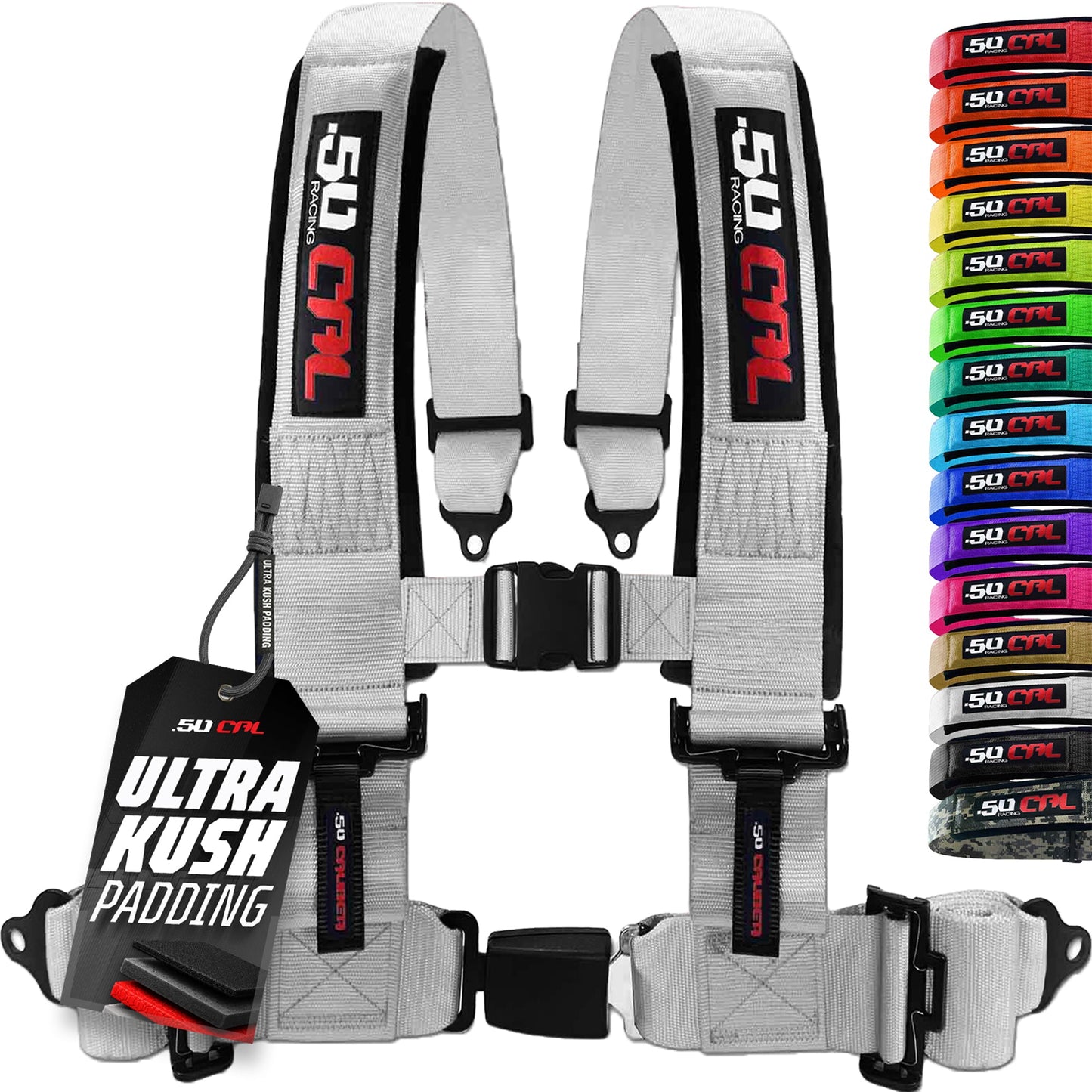 Pro Series 4 point Harness with push button release 2" & 3" available